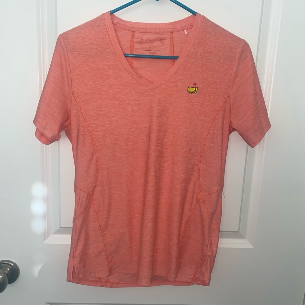 Ladies Magnolia Lane Masters Tech V Neck Top